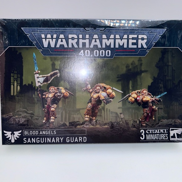 Warhammer 40k Blood Angels Sanguinary Guard - Picture 1 of 5